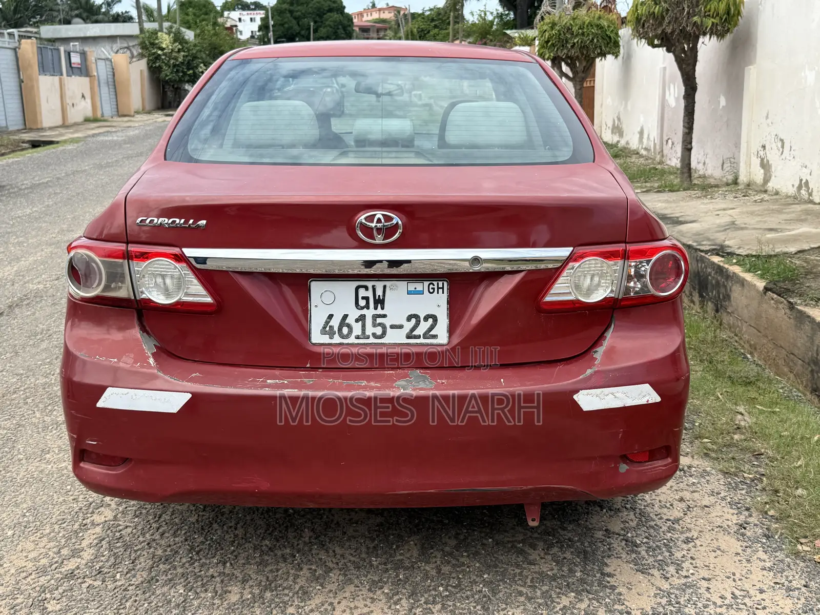Toyota Corolla LE 4dr Sedan (1.8L 4cyl 4A) 2013 Red