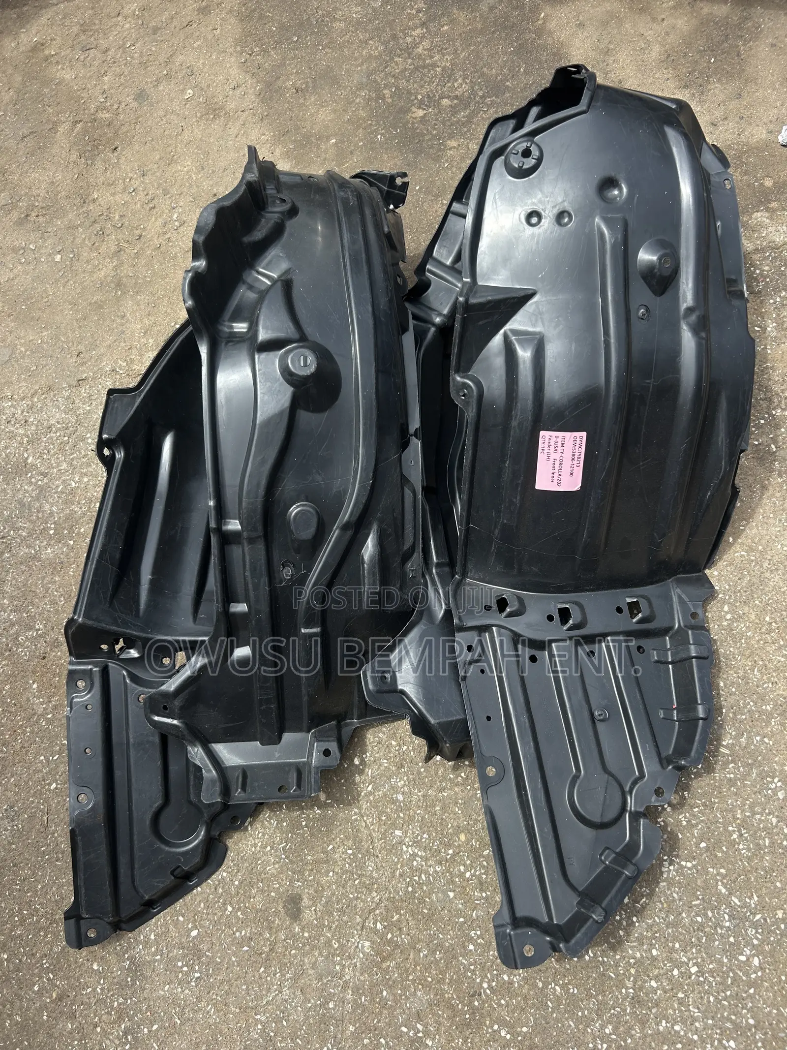 Toyota Corolla 2020-2024 Fender Linning