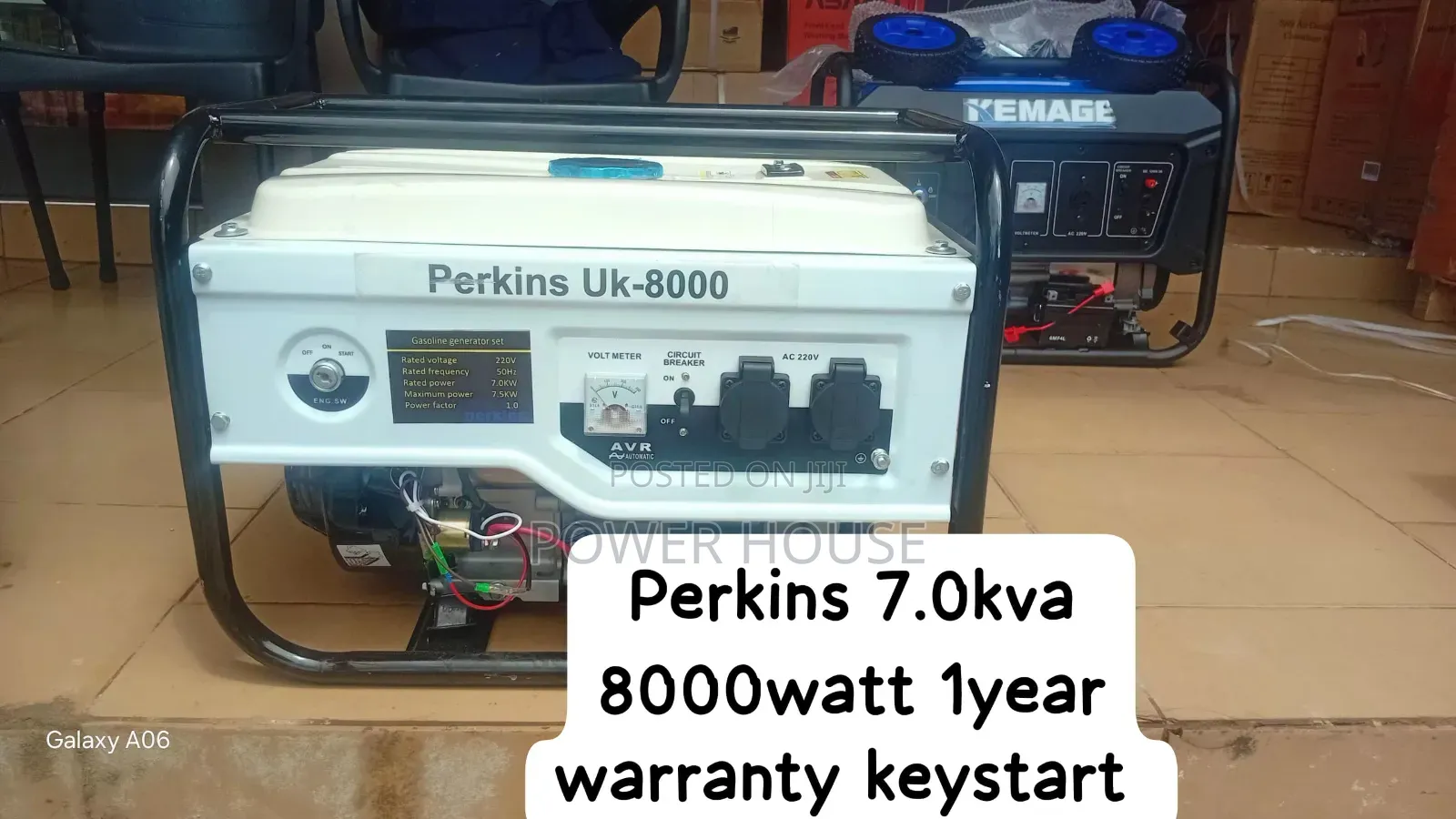 Perkins 8000w 7.0kva Generator – Built for Maximum Performance