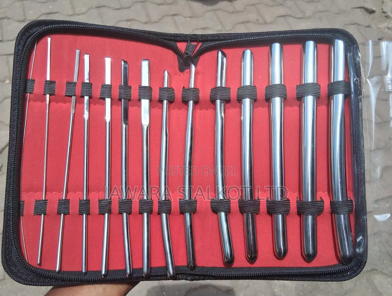 Hegar Uterine Dilator Set
14 Pieces Single End