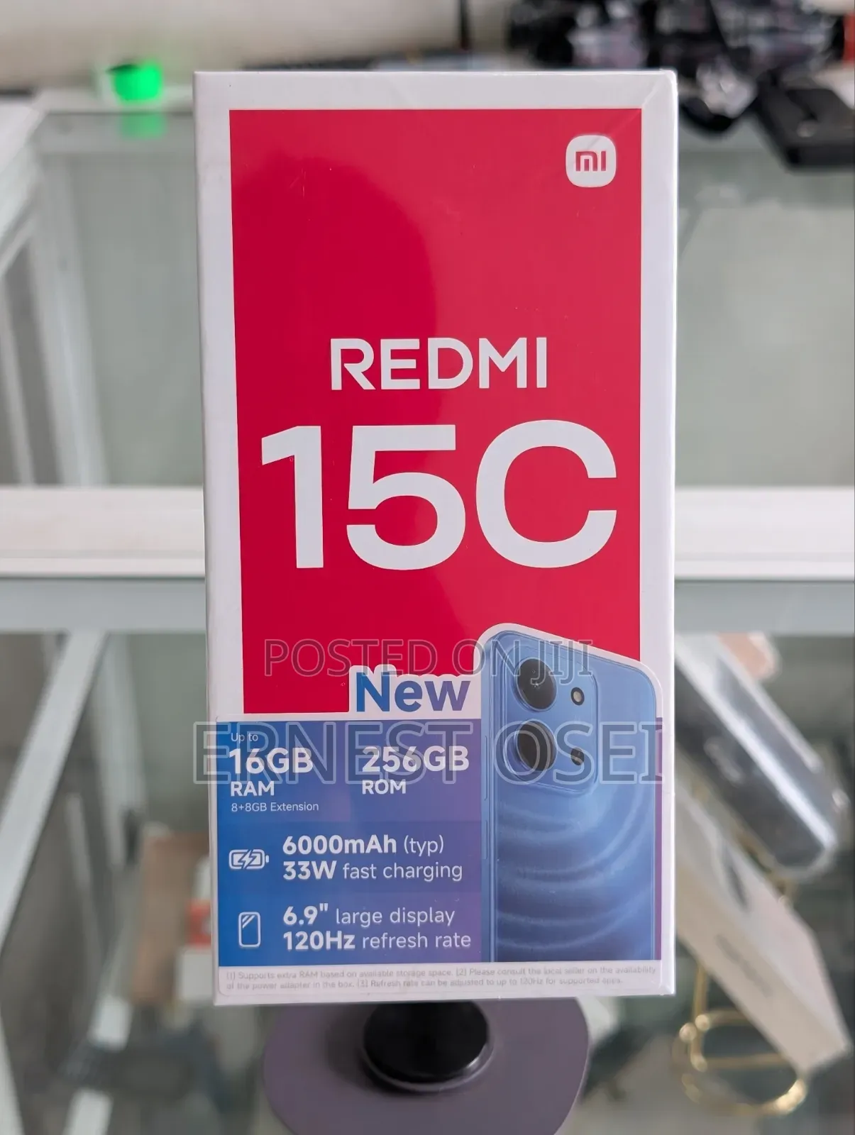 New Xiaomi Redmi 15C 4G 256 GB Red