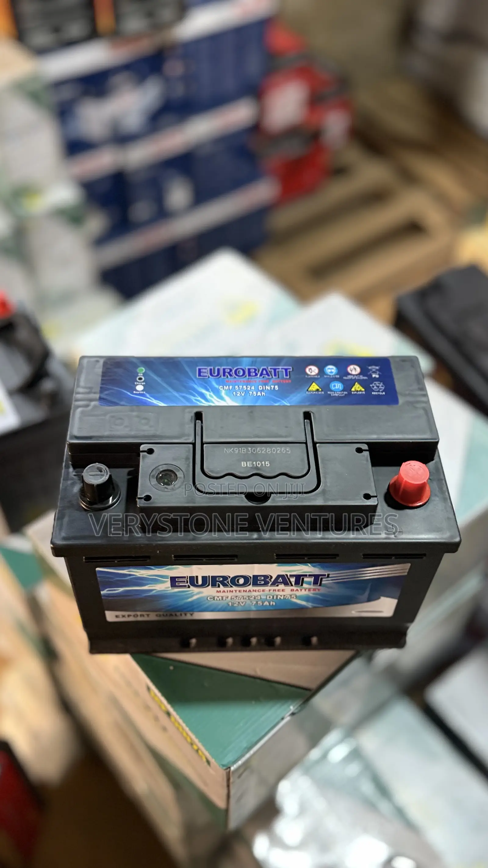 Car Batteries- Eurobatt