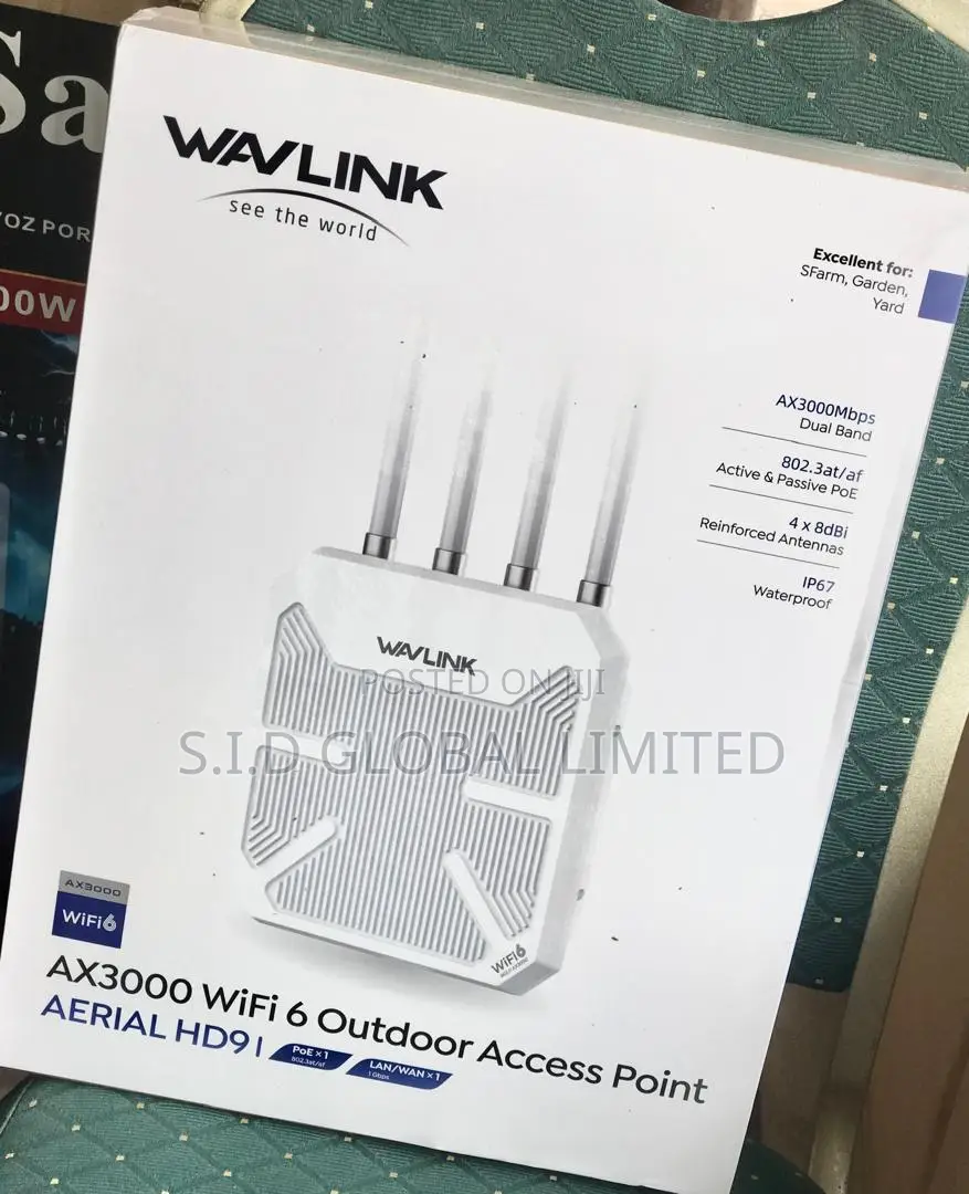 Say Goodbye to Dead Zones on Wavlink Ax3000 Outdoor Access Point