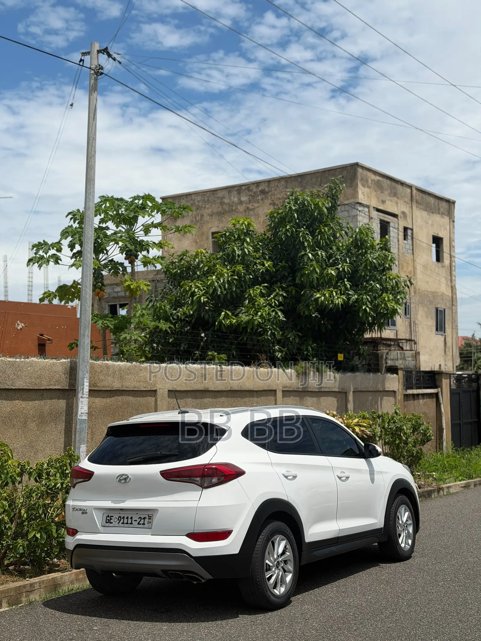 Hyundai Tucson 2017 White