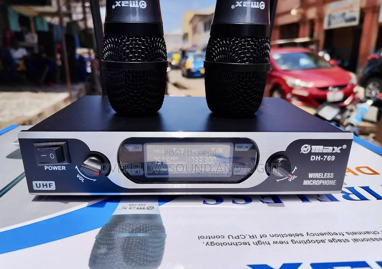 Max Dh 766 Wireless Microphone