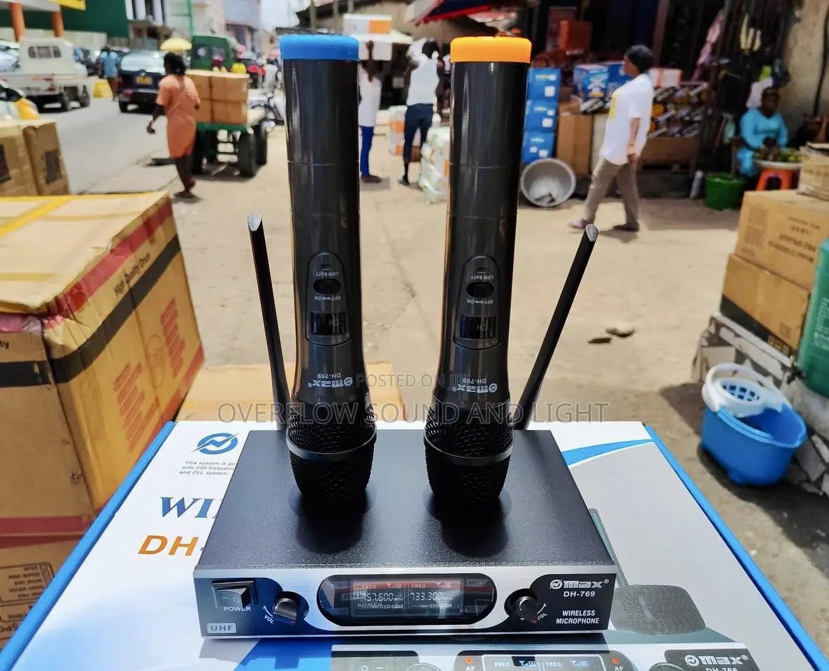 Max Dh 766 Wireless Microphone