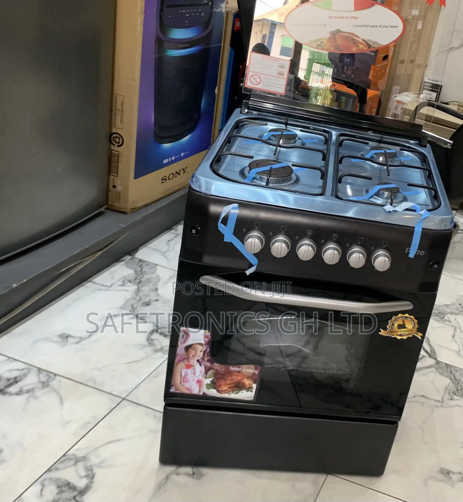 Lastest Affordable New 50x60 ( New Line) Ferre 4 Burner Gas Cooker