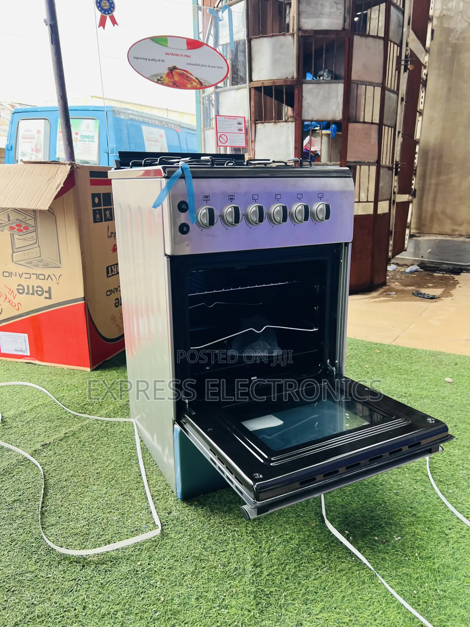 Highly Recommended New Line Gas Cooker Oven 4b 50/60 Ferre