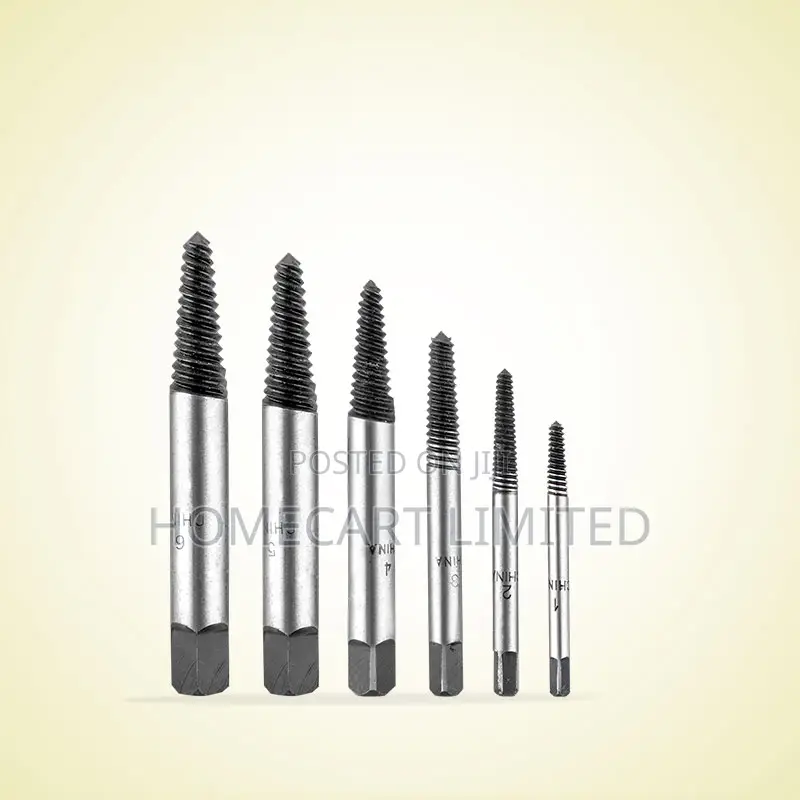 Ingco 6 Pcs Screw Extractor Set