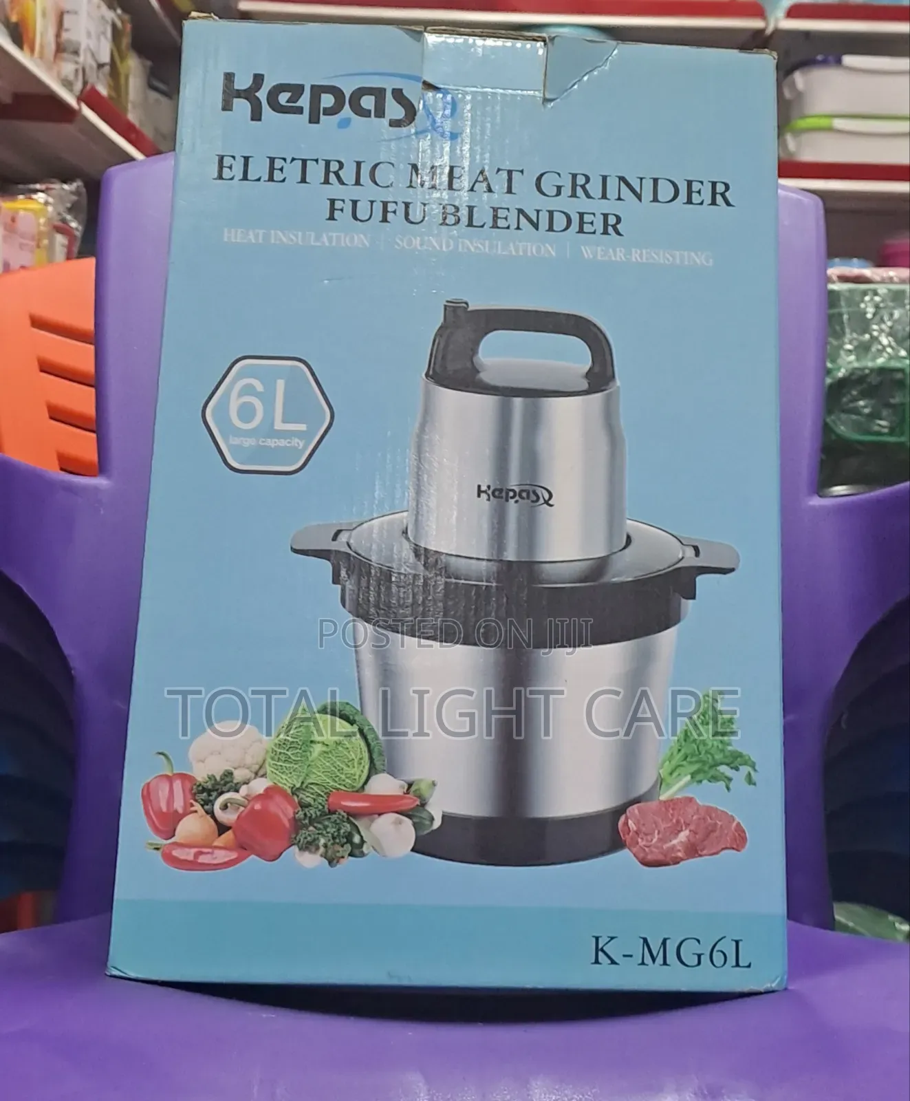 Kepas Electric Meat Grinder and Fufu Blender