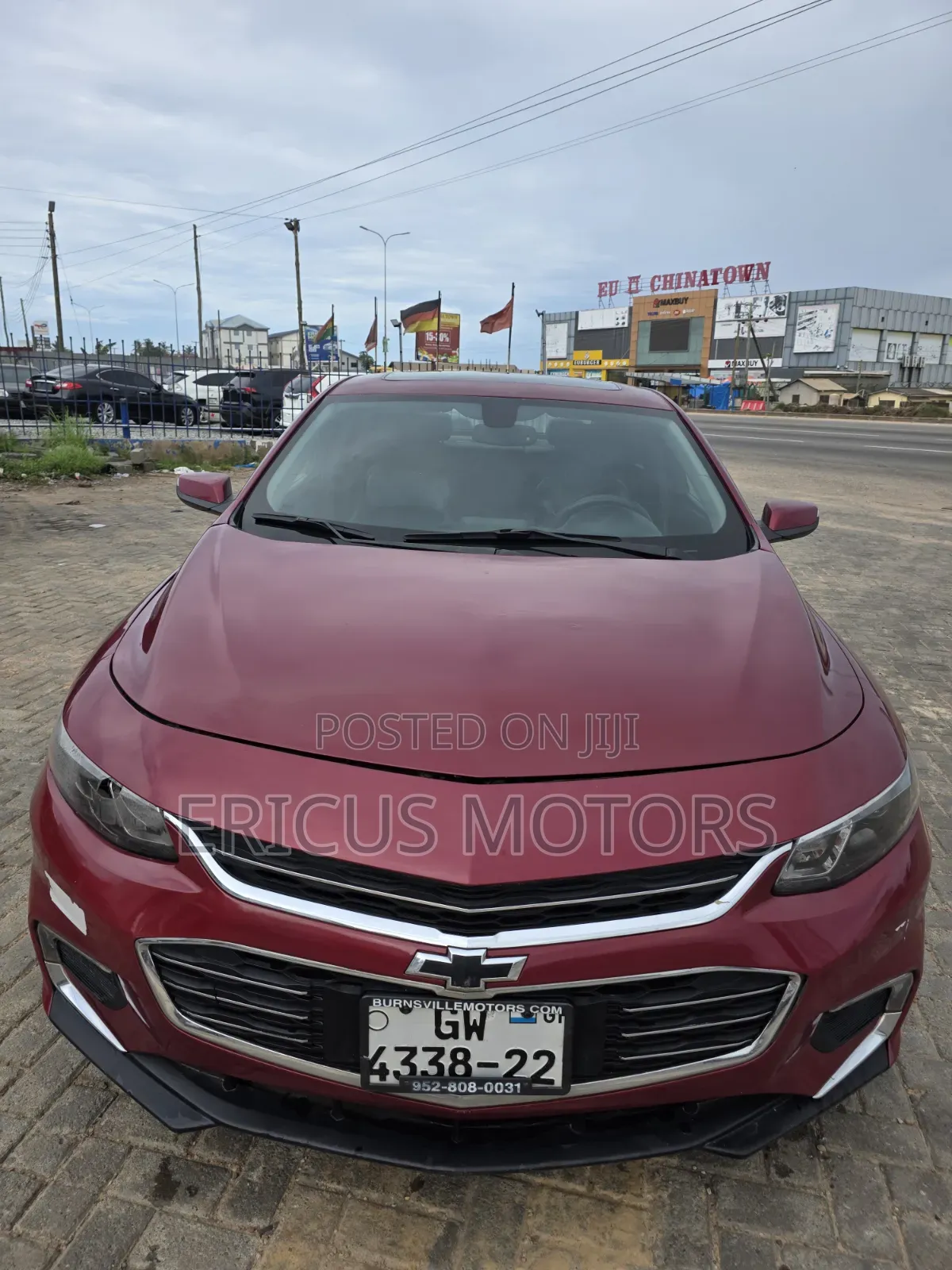 Chevrolet Malibu LT w/1LT 2017 Red