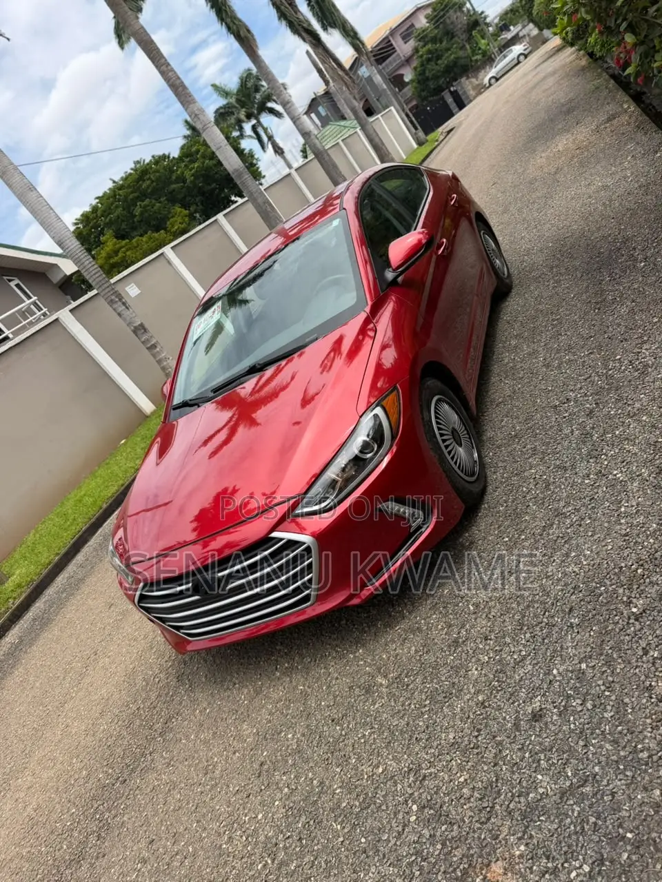 Hyundai Elantra 2017 Red