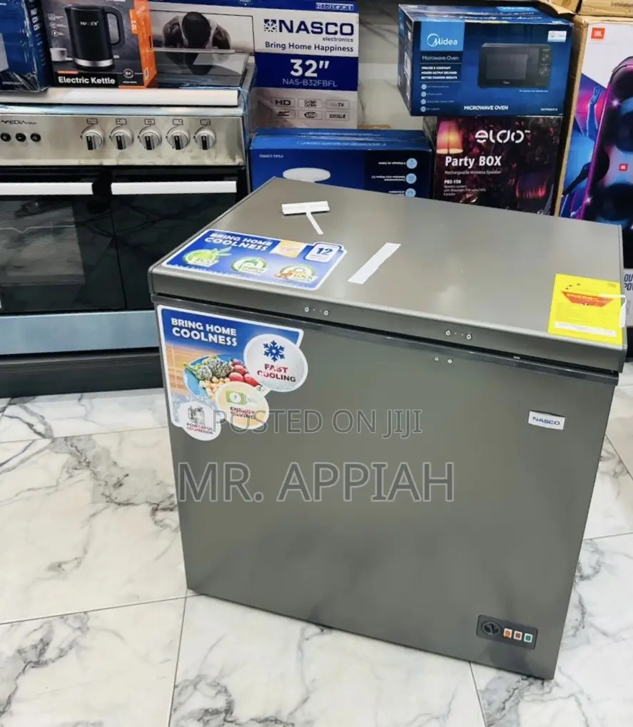 Super Authentic Nasco Single Door Freezer(200liters)