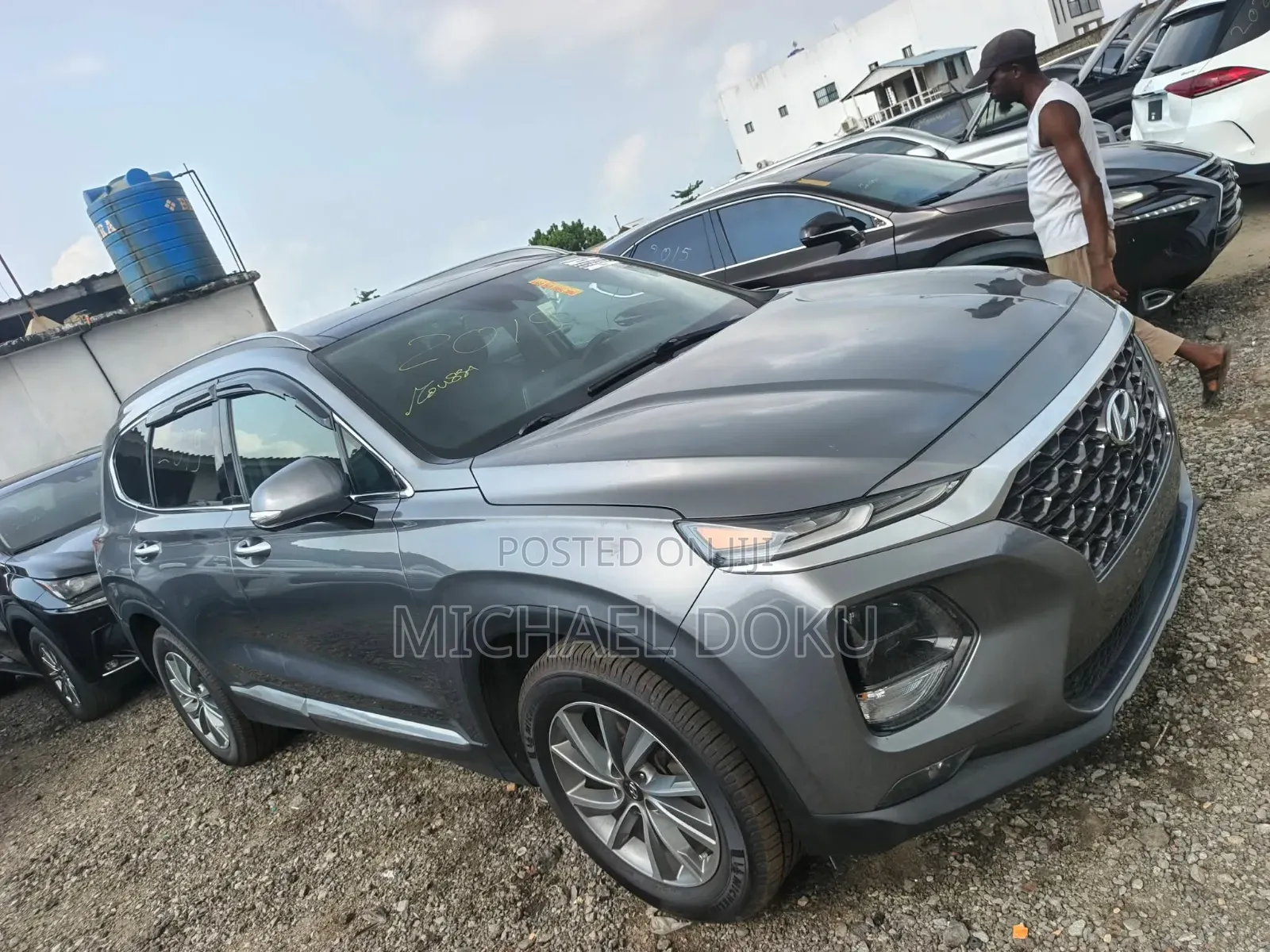 Hyundai Santa Fe 2019 Gray