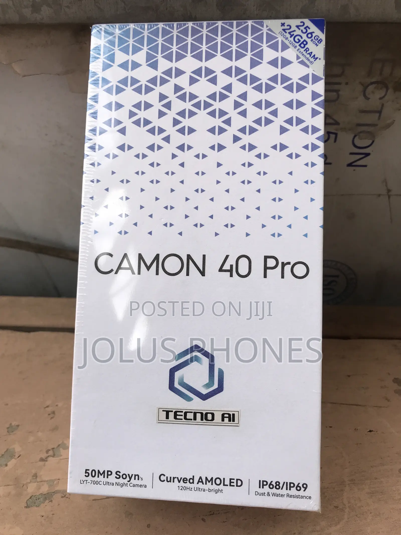 New Tecno Camon 40 Pro 5G 256 GB Gray