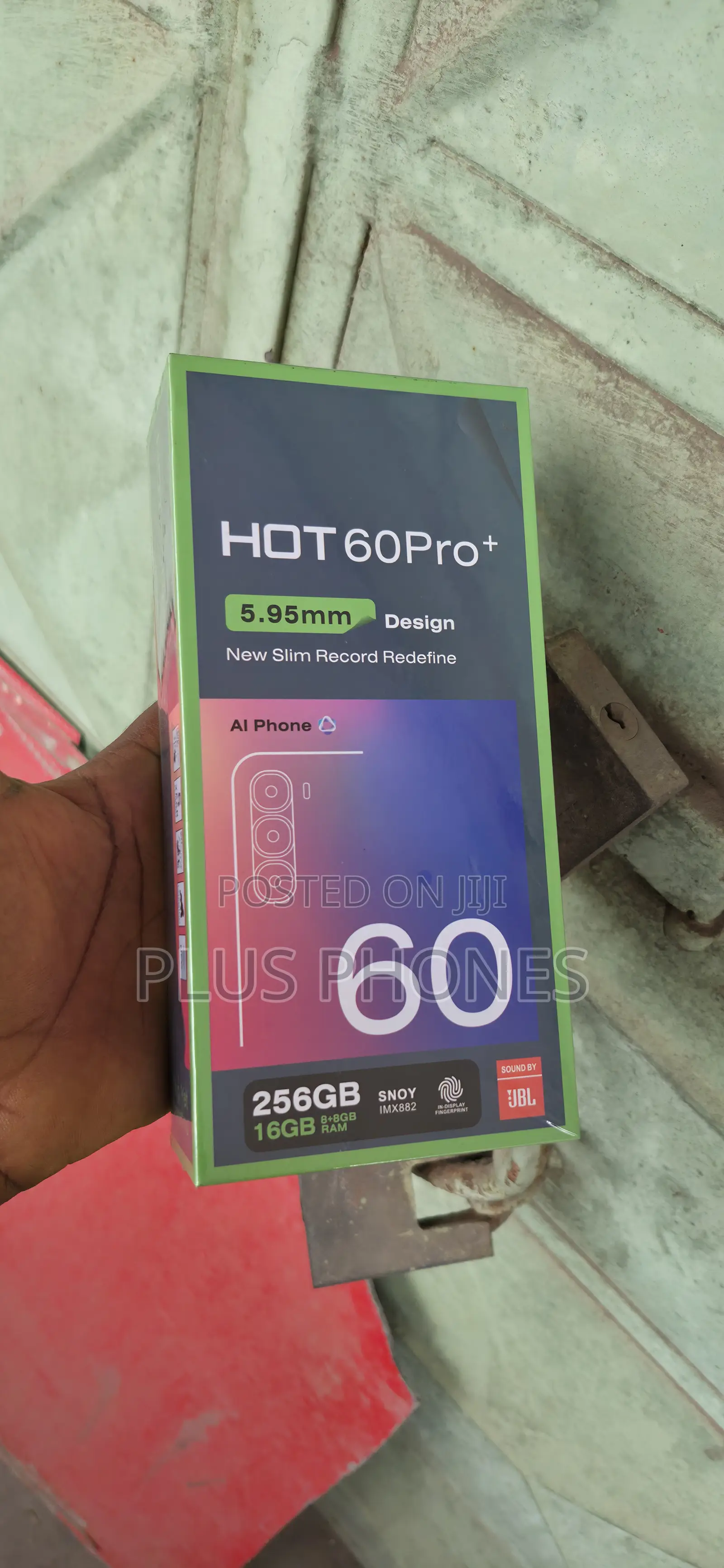 New Infinix Hot 60 Pro+ 256 GB Black