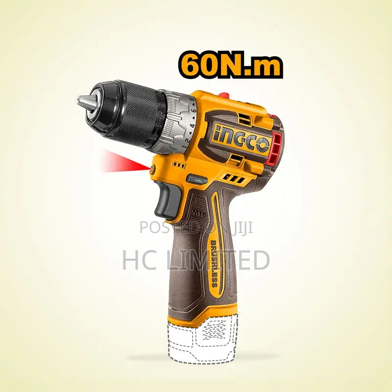Compact Brushless Cordless Impact Drill - Cidli16682