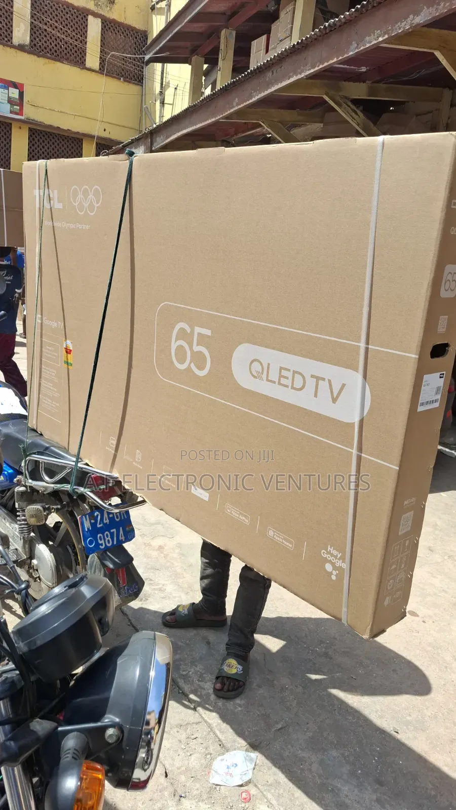 TCL 65-Inch Qled Uhd Google Smart Tv