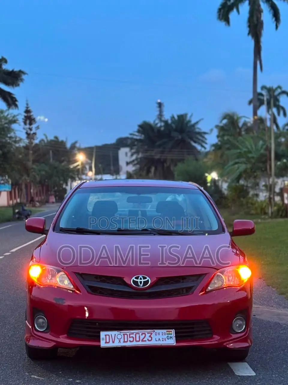 Toyota Corolla 2013 Red