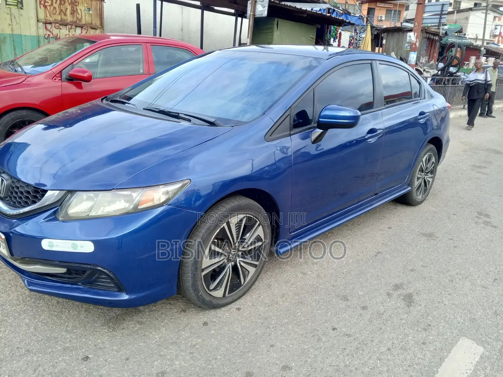 Honda Civic Sedan EX 2013 Blue