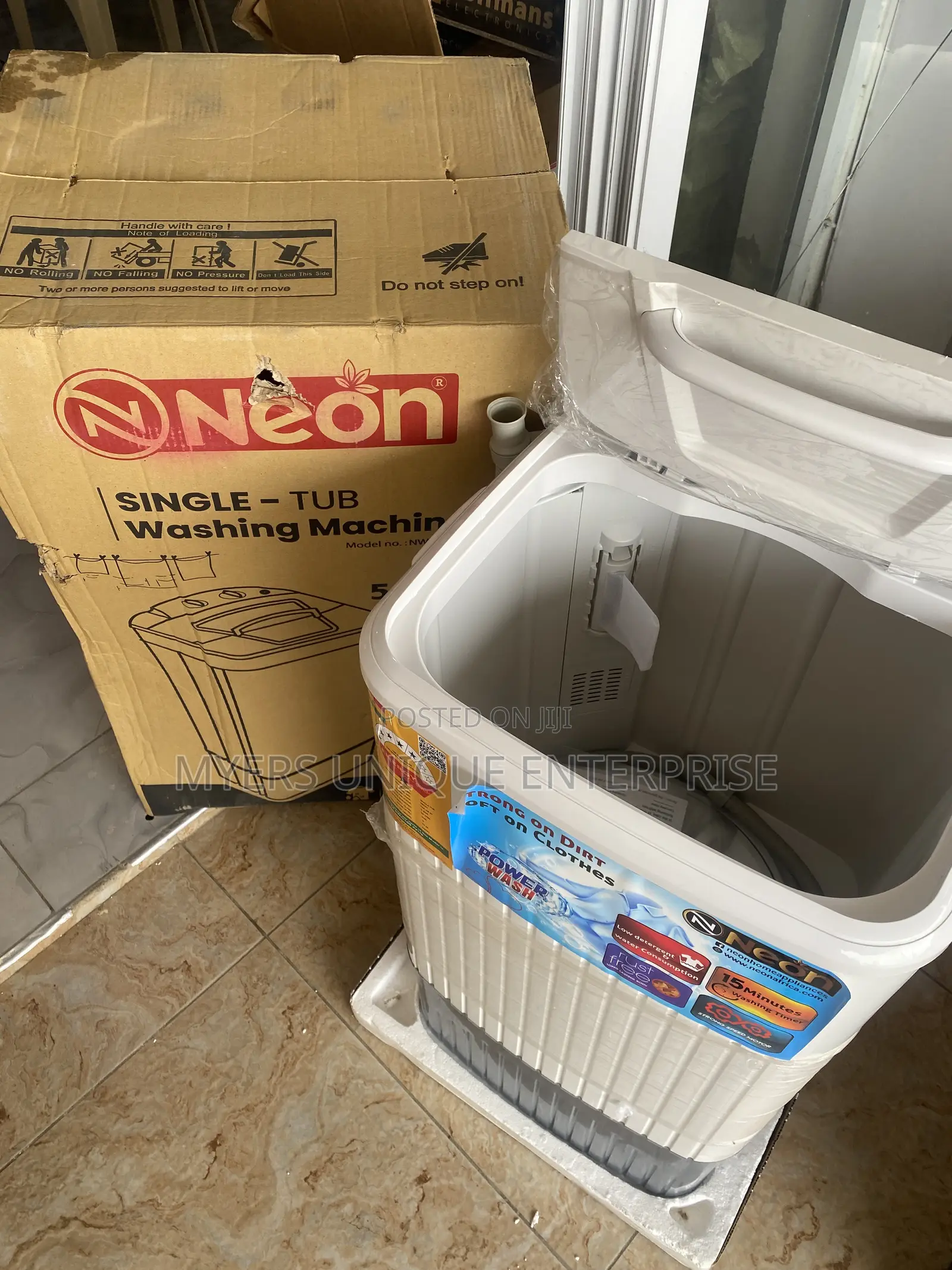 Compact 5kg Washing Machine-Neon(Small Room Friendly)
