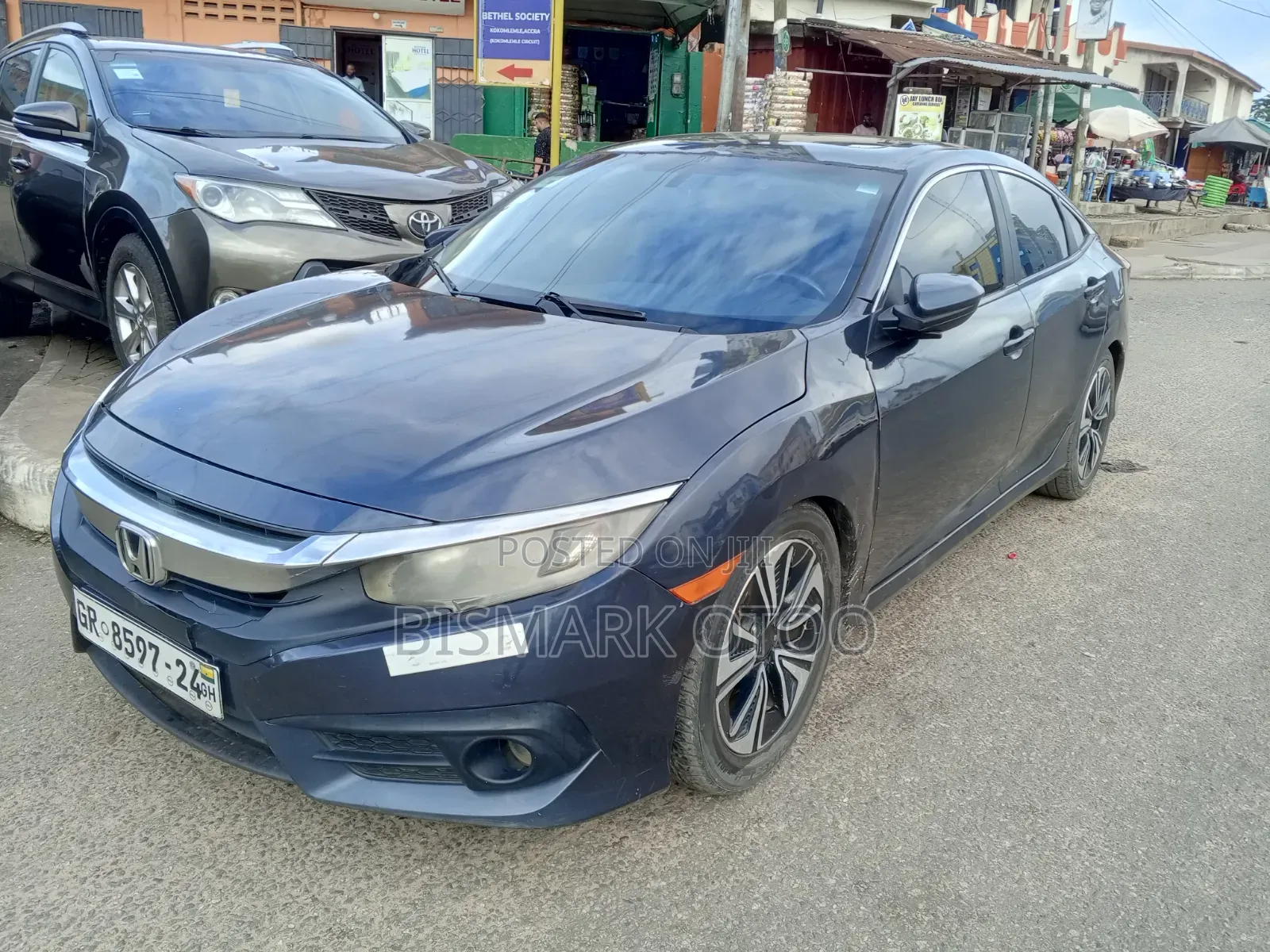 Honda Civic EX-L Sedan 2018 Black