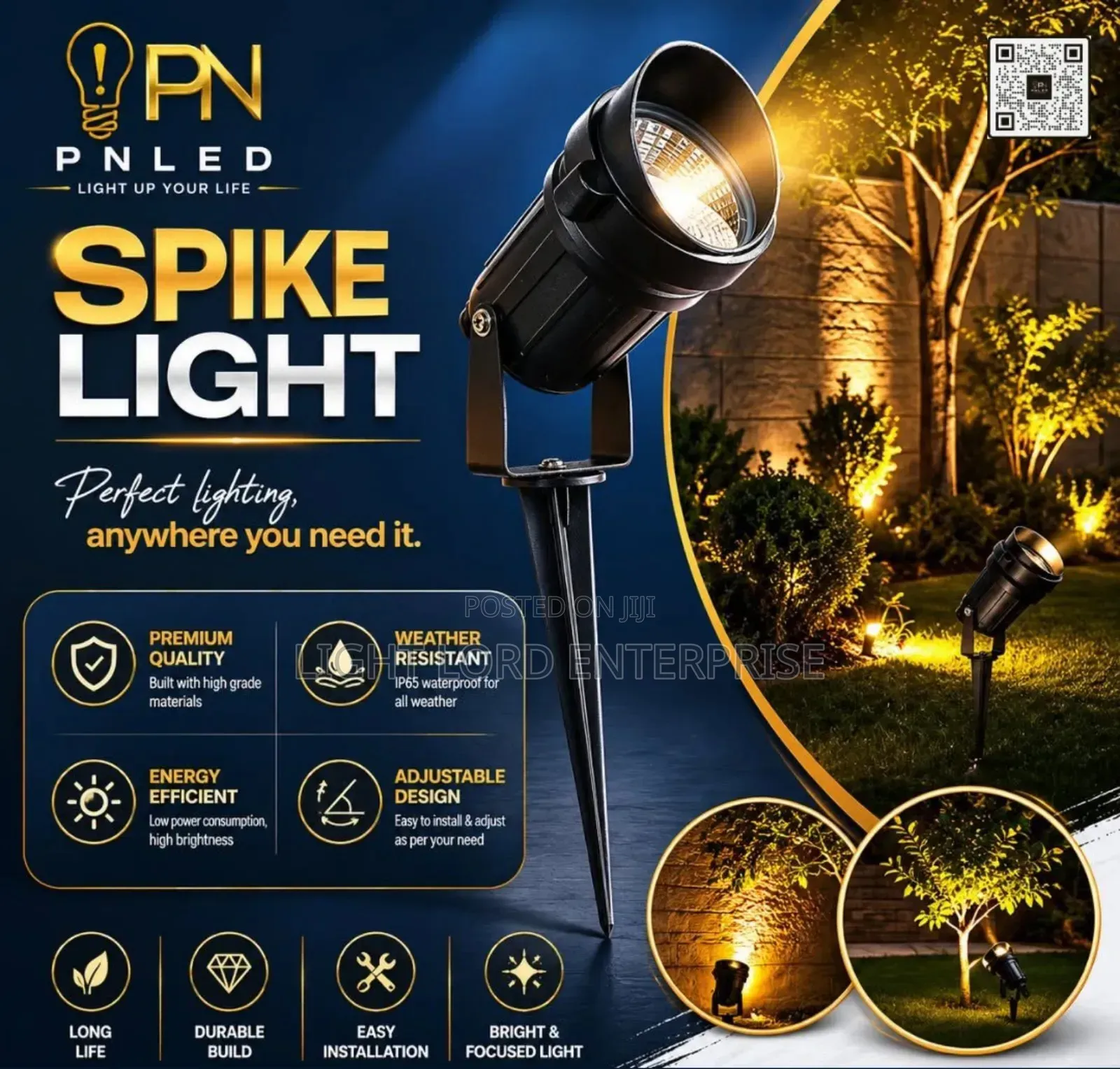 Industrial Garden Led Light