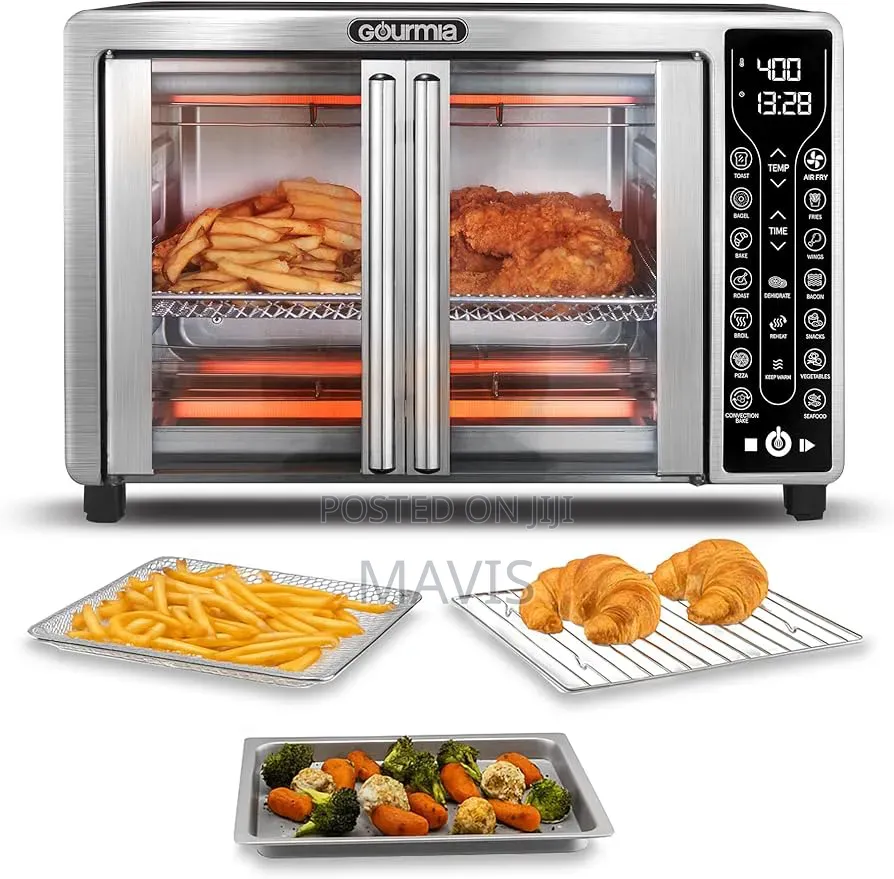 17 Cooking Preset French Doors Air Fryer