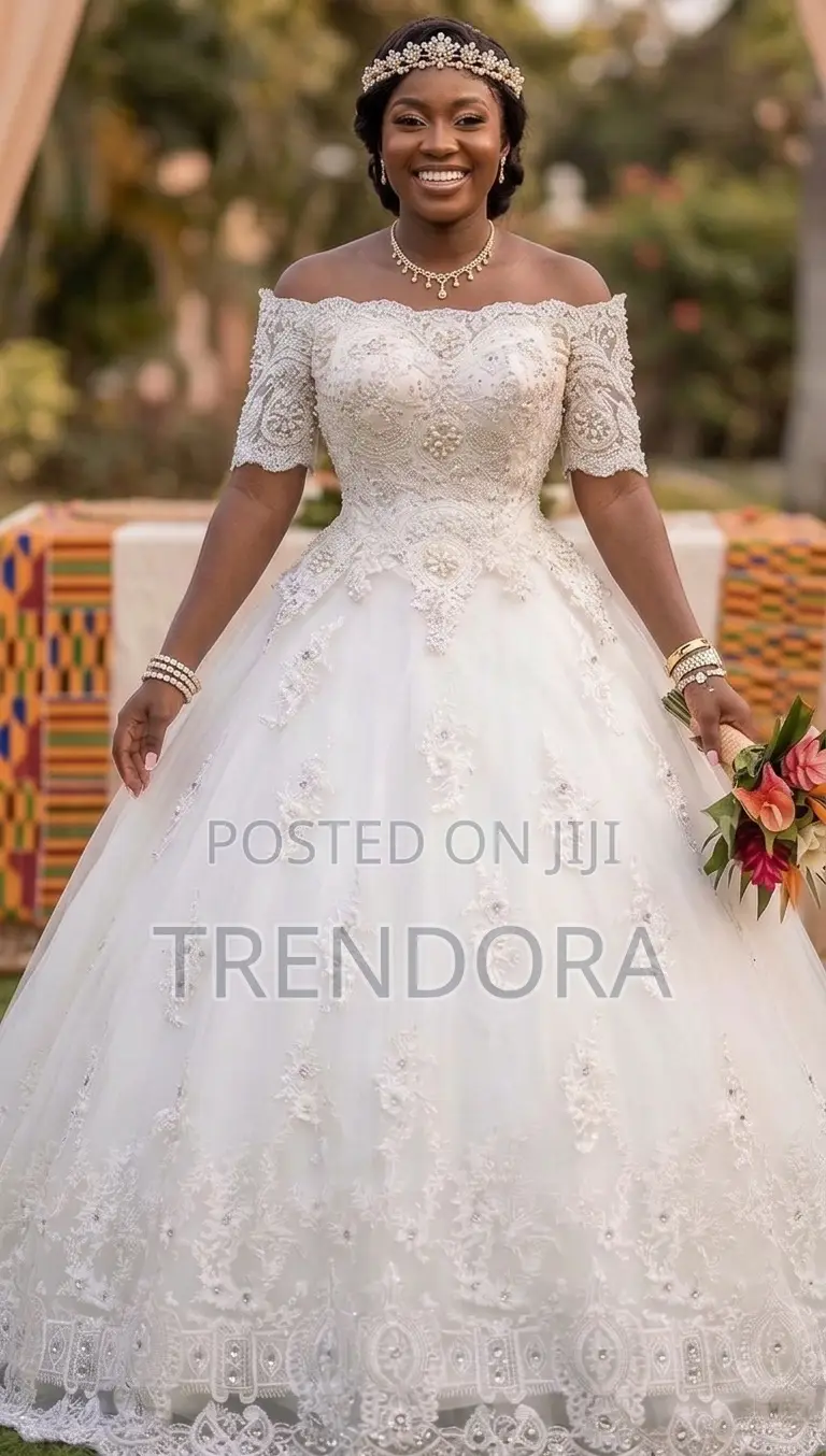 Affordable Luxury Wedding Gown, Accra Ghana