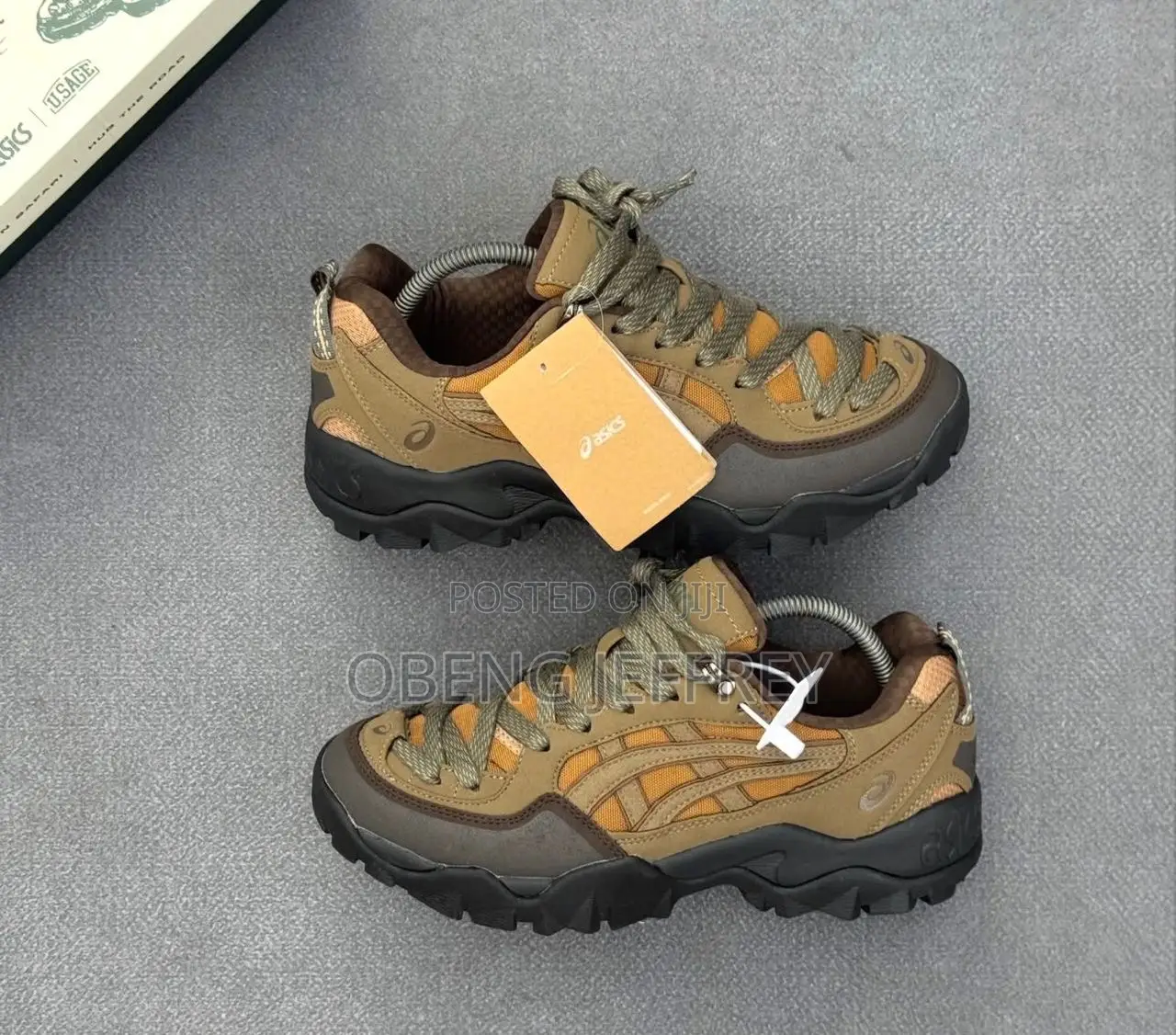 Original Asics Pickax Modern Safari Brown