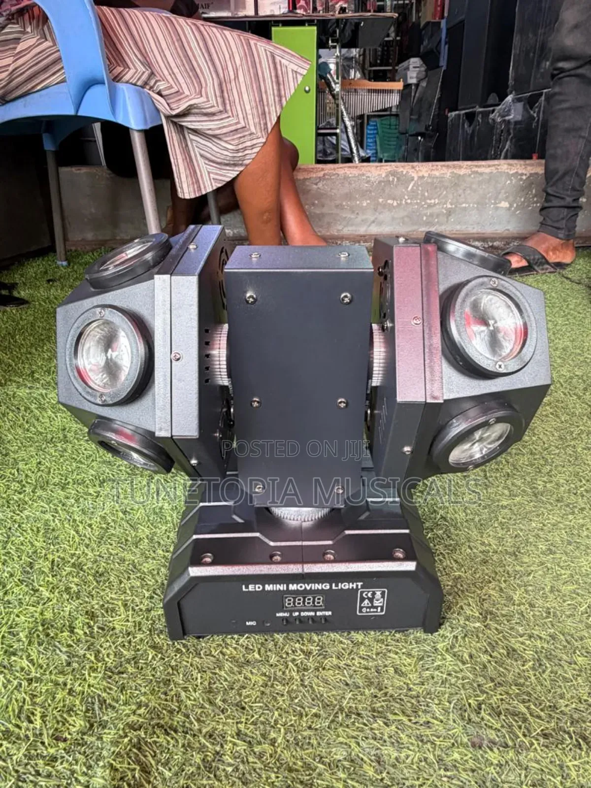 Led Mini Moving Light Is a Compact, Multi-Lens Fixture for Stage