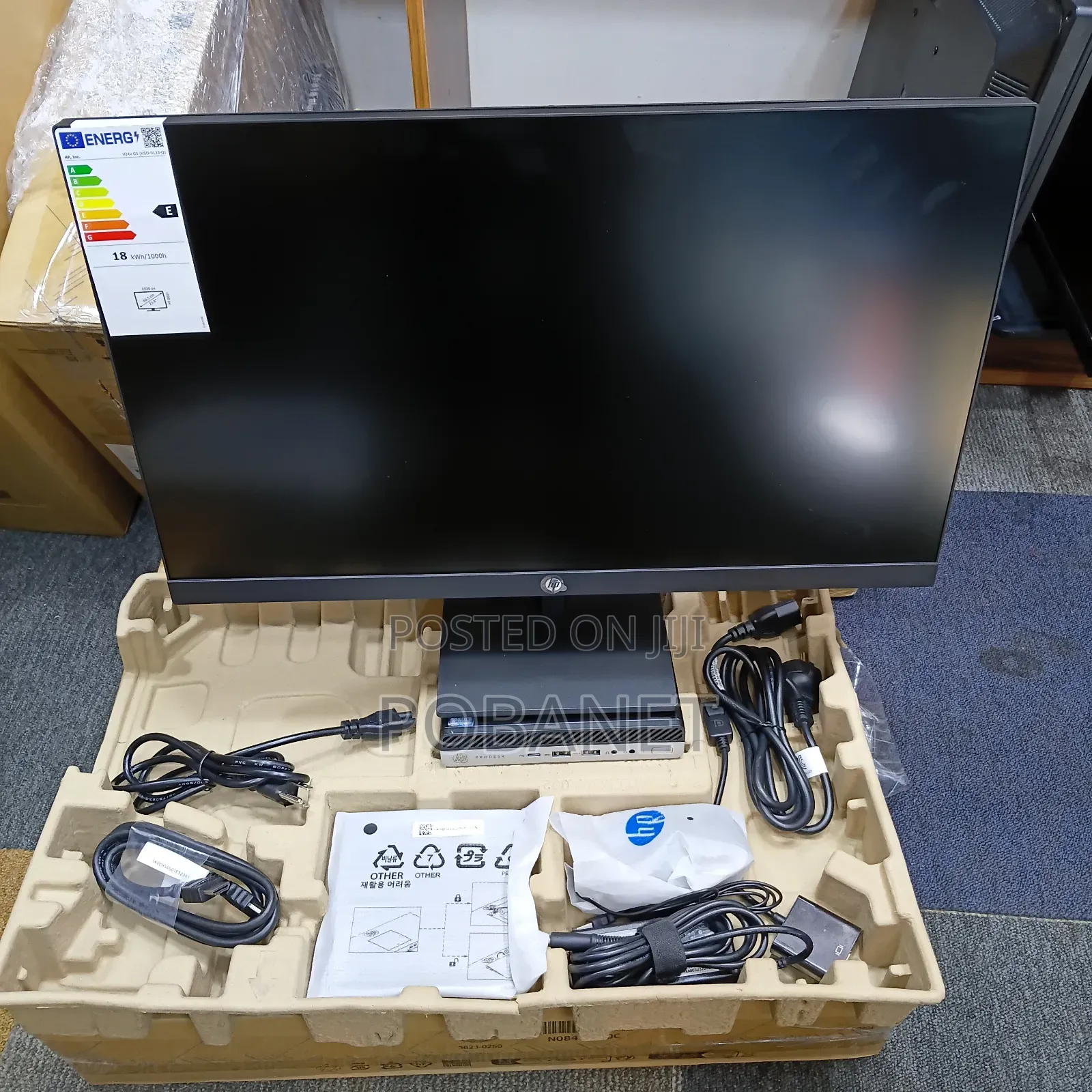 New HP ProDesk 600 G5 8GB Intel Core i5 SSHD (Hybrid) 256GB