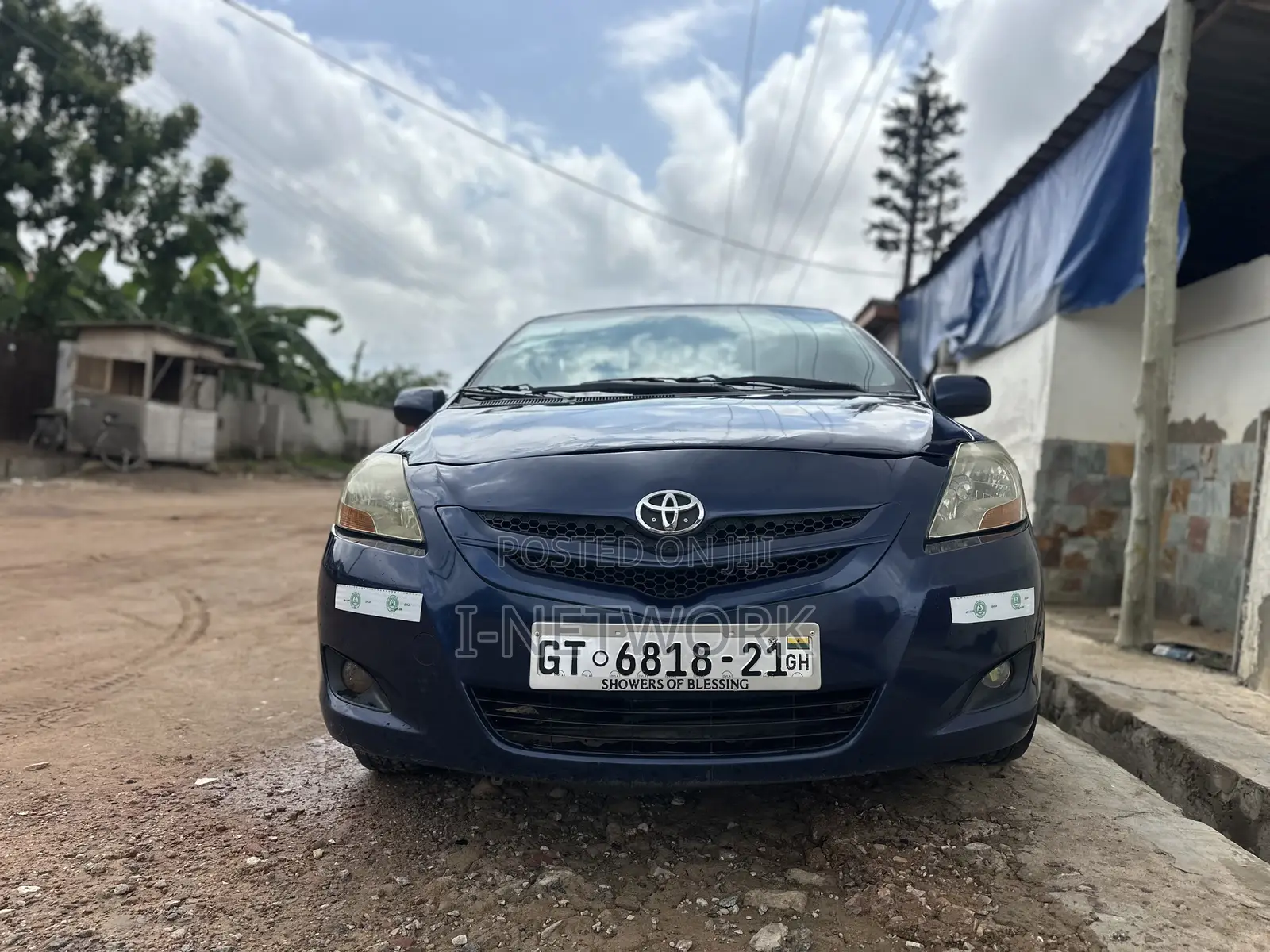 Toyota Yaris 2008 Blue