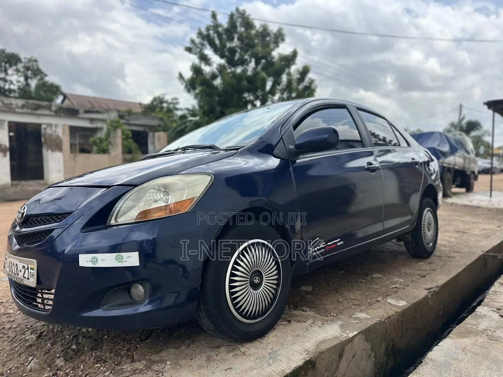 Toyota Yaris 2008 Blue