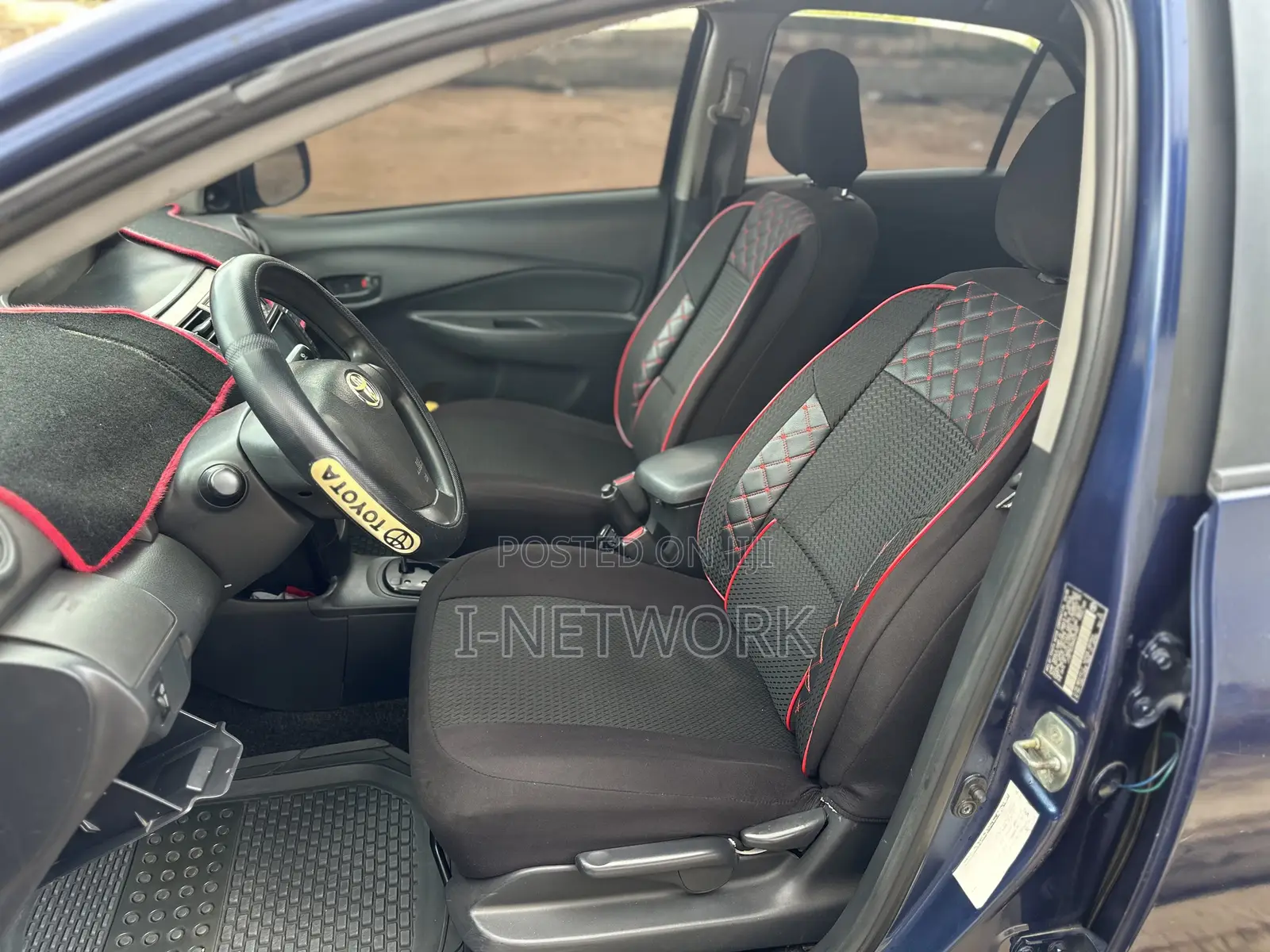 Toyota Yaris 2008 Blue