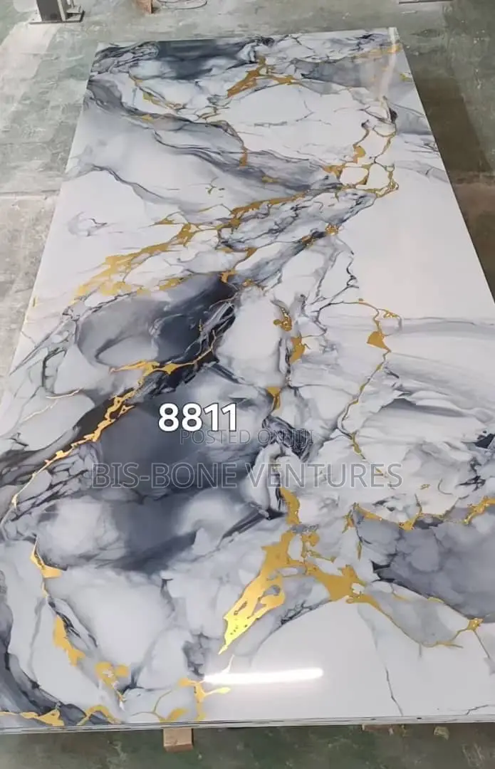 Uv Marble Sheet(9.5ft X 4ft X 3mm)