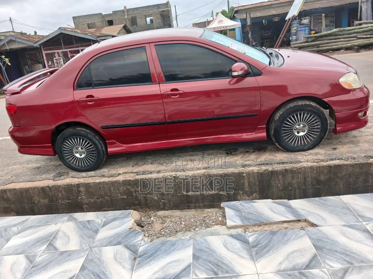 Toyota Corolla 2007 Red