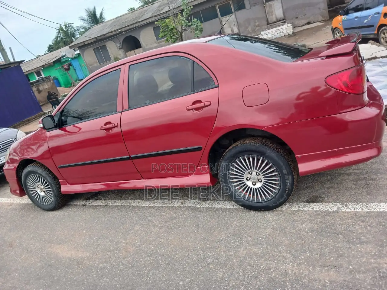 Toyota Corolla 2007 Red