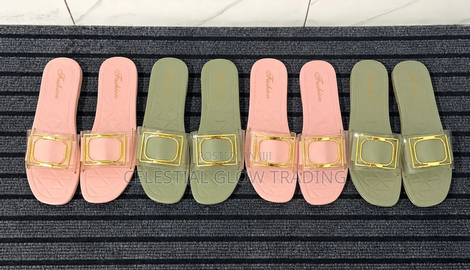 Women's Fashion Flat Slide Sandals