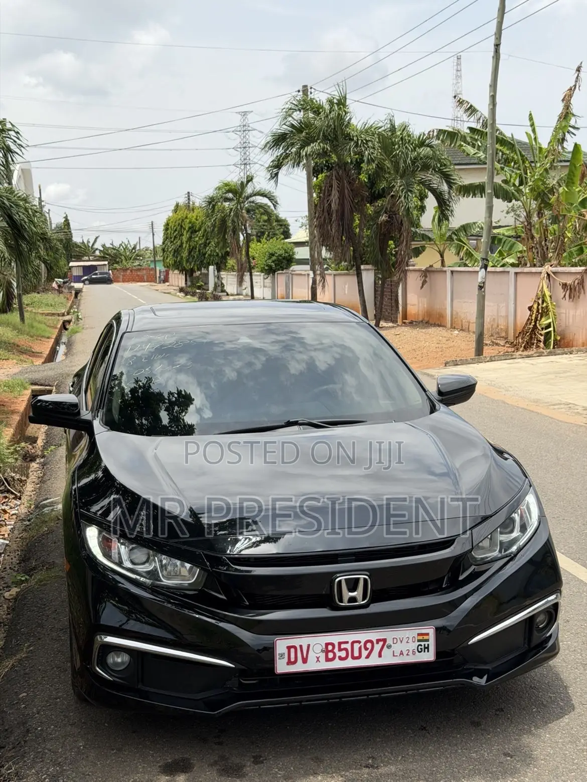 Honda Civic EX Sedan 2018 Black