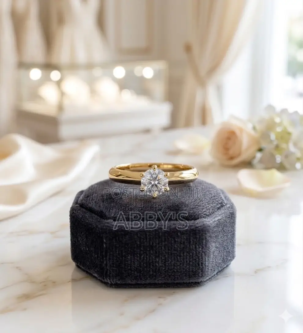 Eternal Glow 0.5ct Moissanite Diamond Promise /Engagement Ring