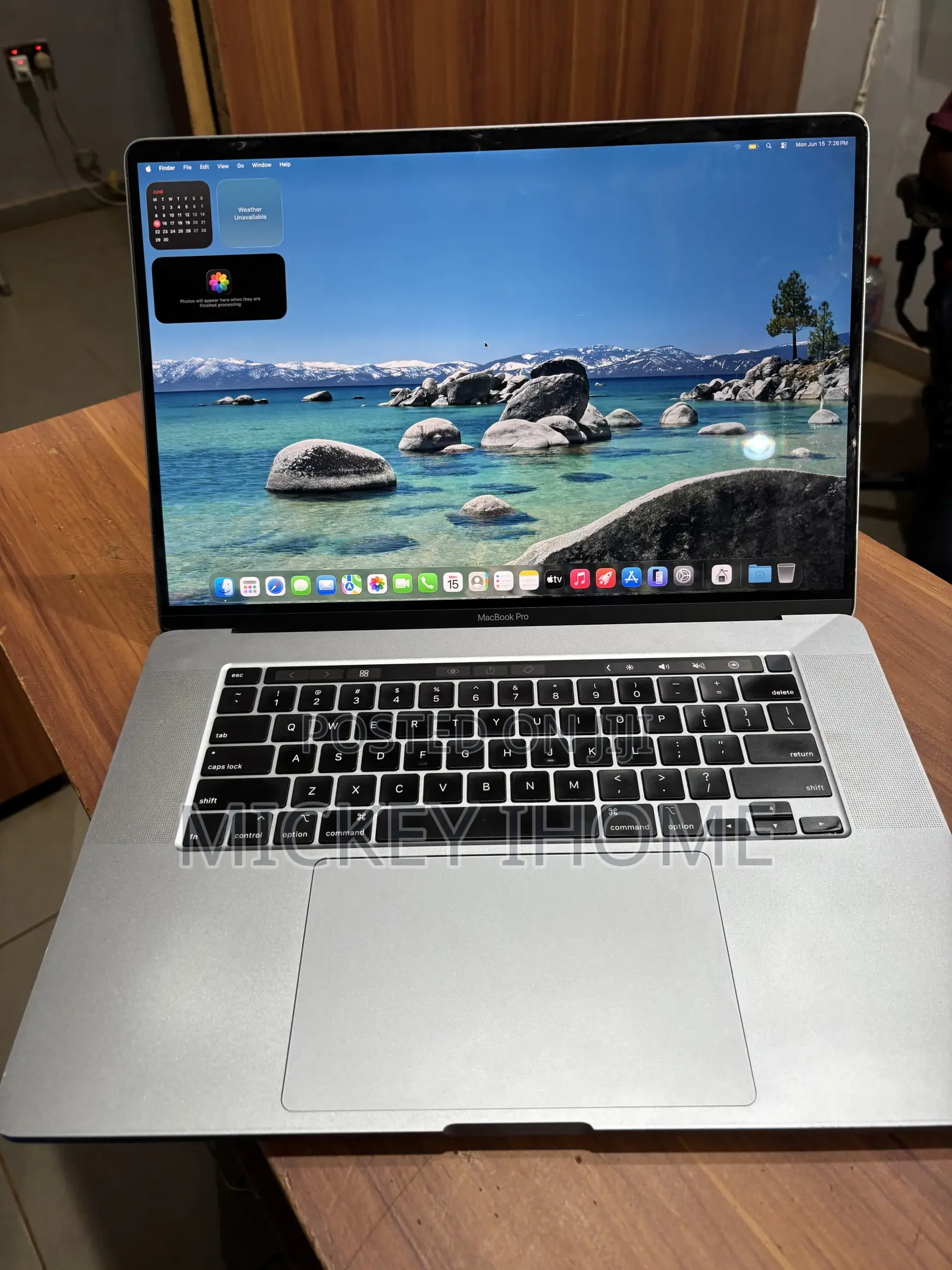 Laptop Apple MacBook Pro 2019 16GB Intel Core i9 SSD 512GB