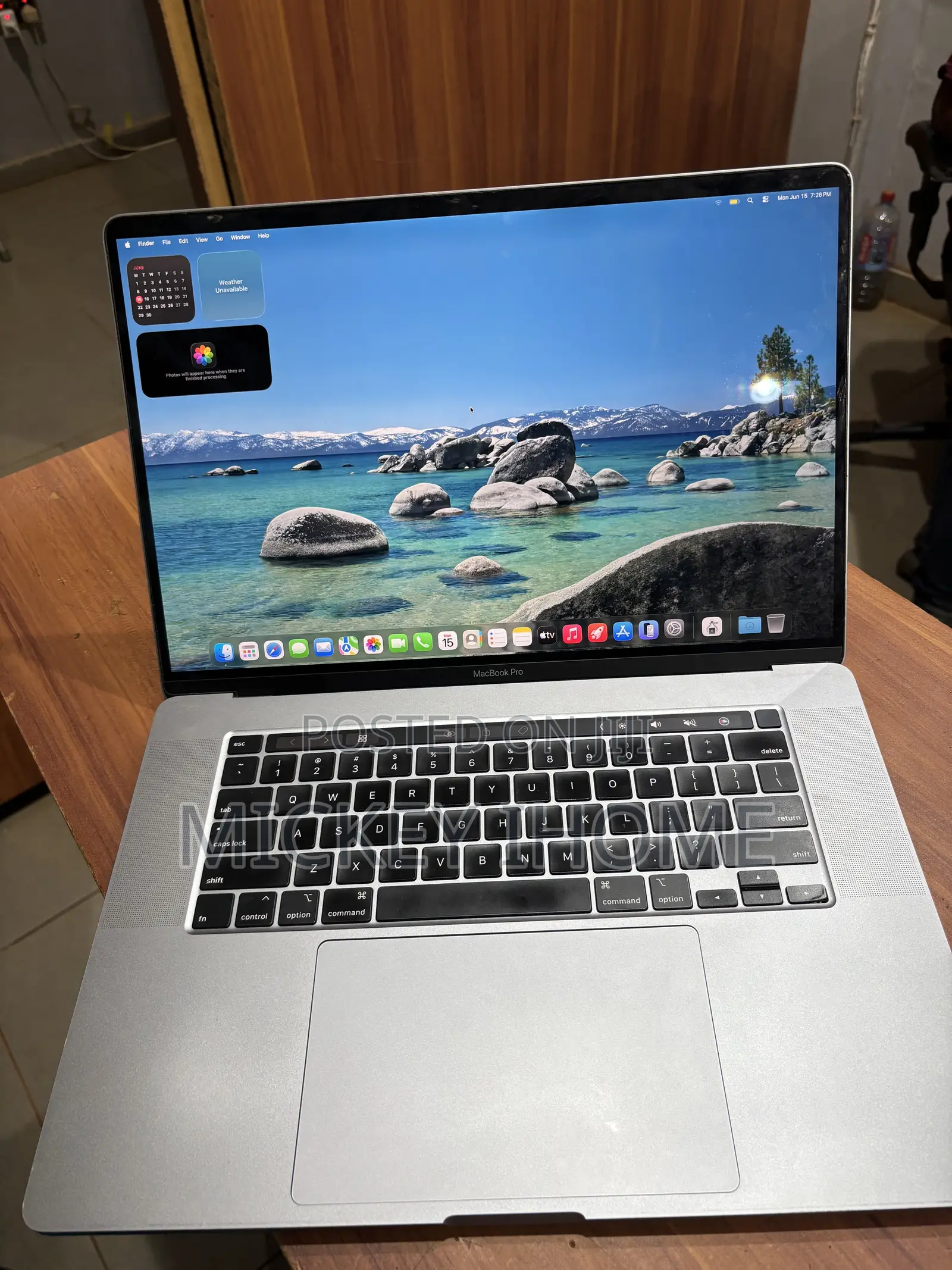 Laptop Apple MacBook Pro 2019 16GB Intel Core i9 SSD 512GB