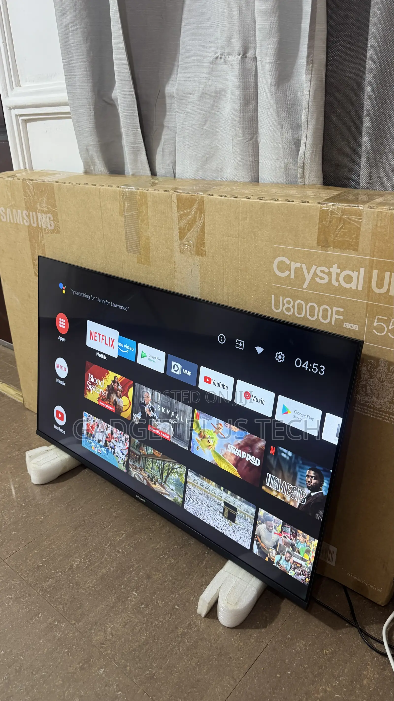43” Hisense FHD Smart Andriod Tv (2020)