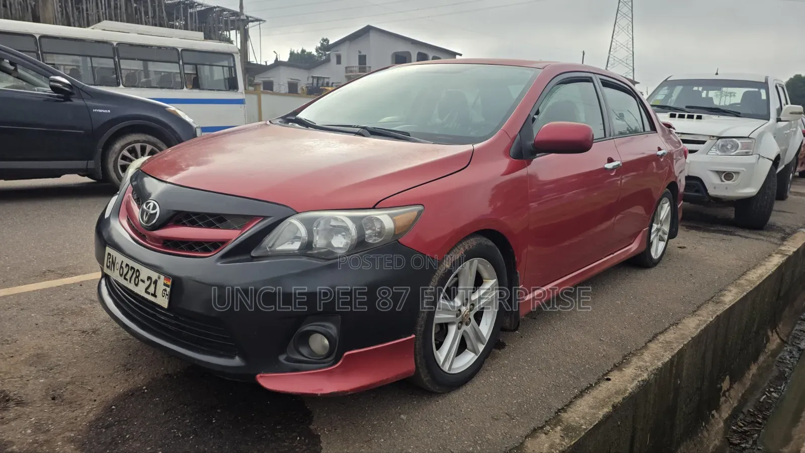 Toyota Corolla 2013 Red