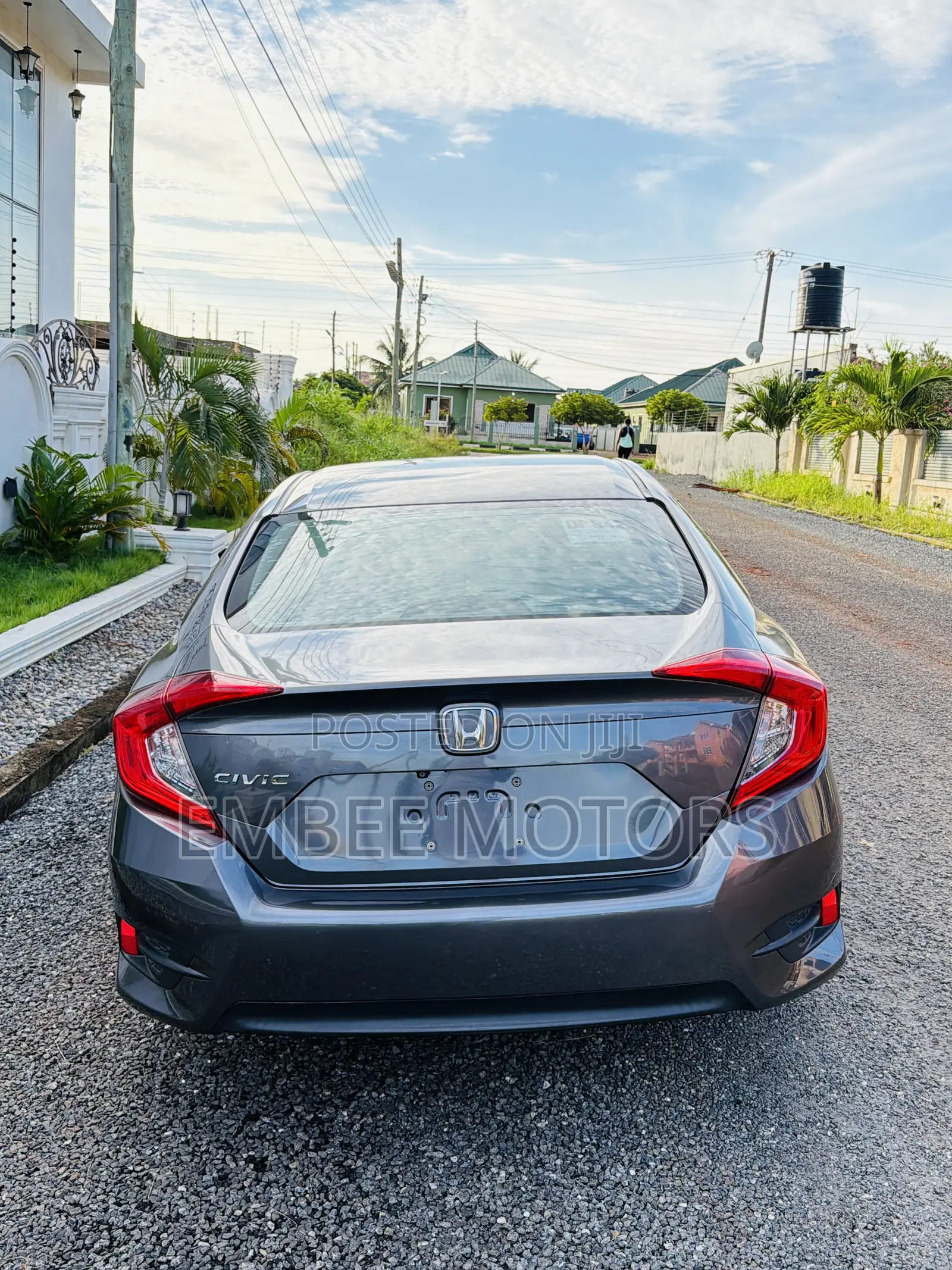 Honda Civic EX 4dr Sedan (1.5L 4cyl) 2016 Gray