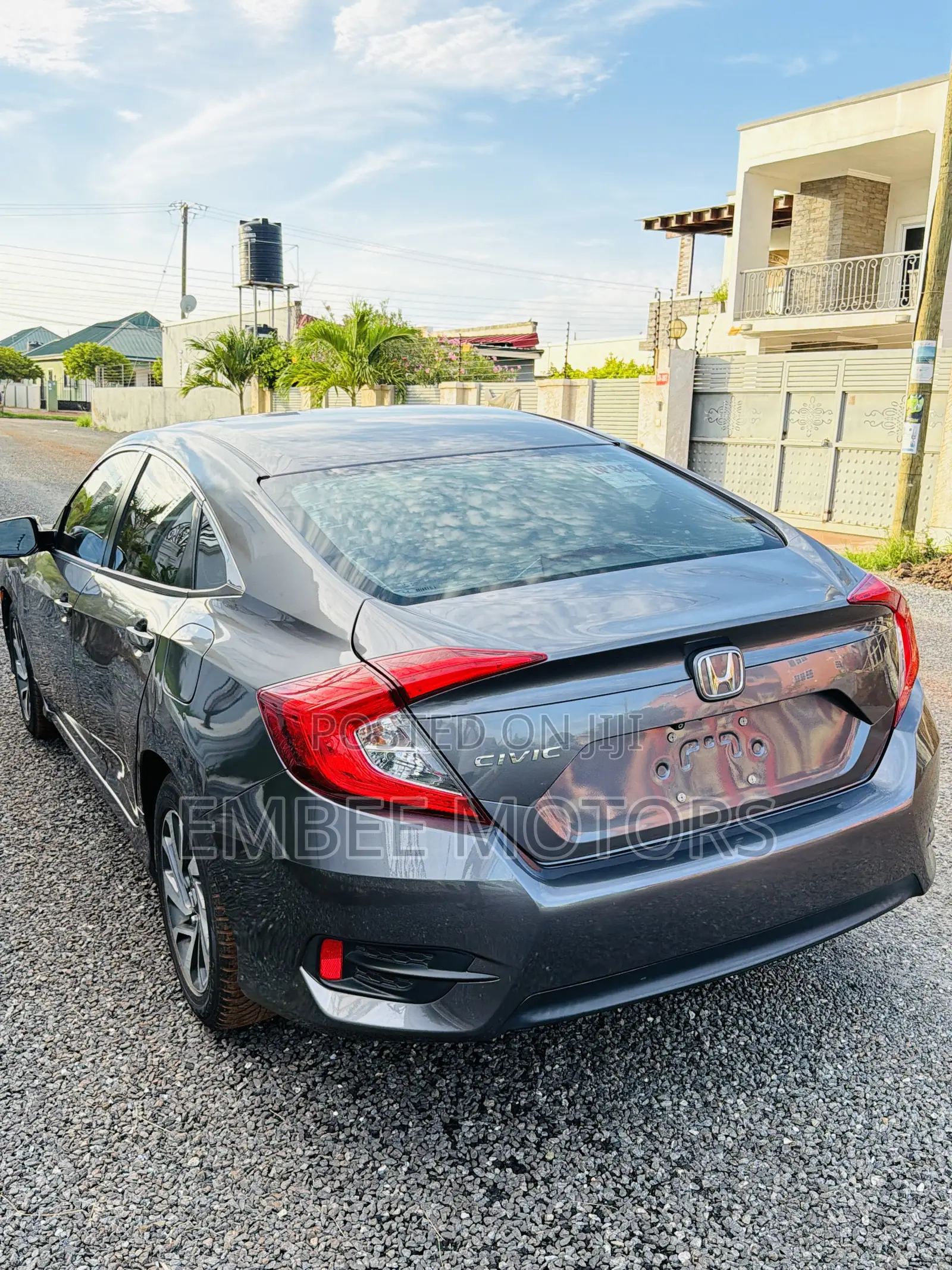 Honda Civic EX 4dr Sedan (1.5L 4cyl) 2016 Gray