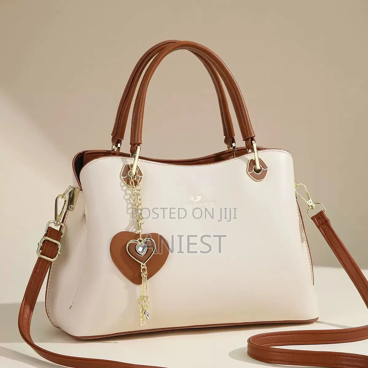 Ladies Quality Cream Bag