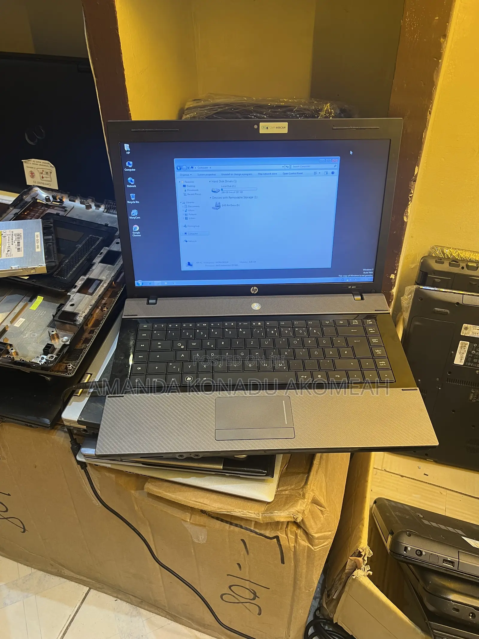 Laptop HP Compaq 620 4GB AMD HDD 320GB