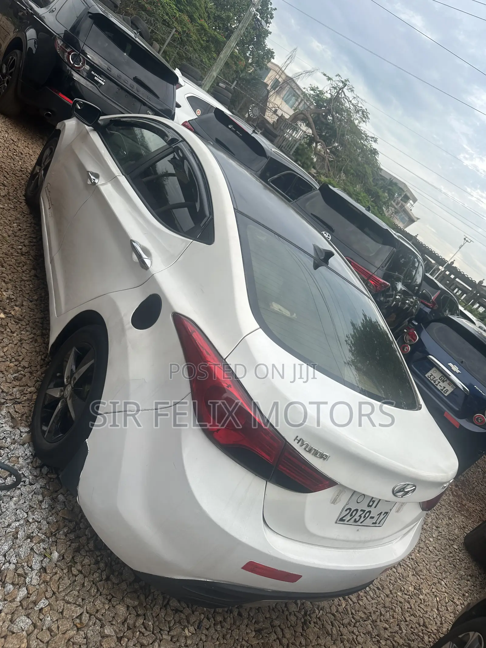 Hyundai Elantra GLS Sedan FWD (1.8L 4cyl 6M) 2013 White